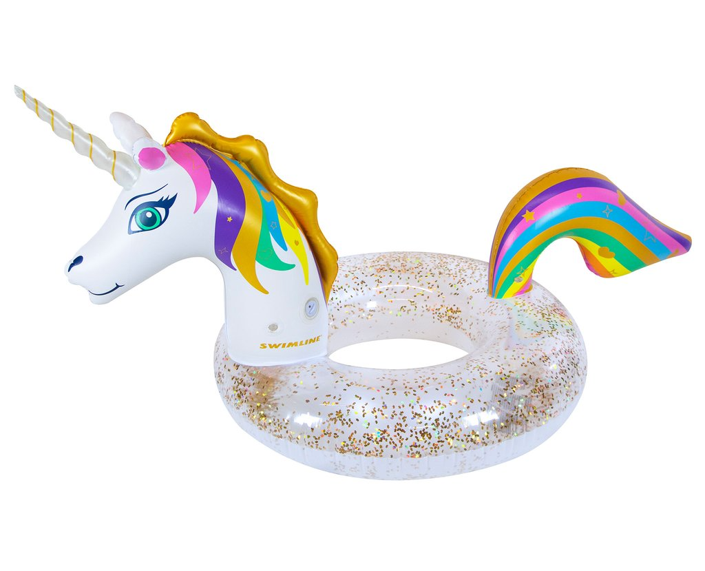 LED Unicorn Glitter Ring